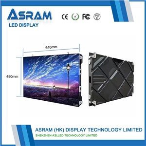 الٹرایکلیئر 4K انڈور P1.6 ایل ای ڈی ویڈیو وال دکھاتا ہے